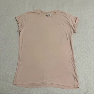 H&M Light Pink Short Sleeve Tee
